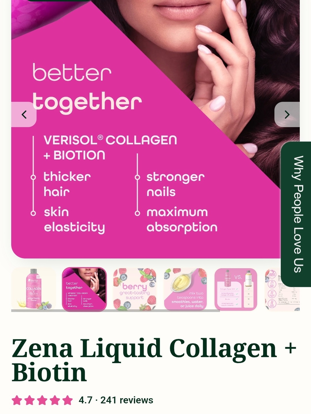 Zena Liquid Collagen - Picture 3 of 5